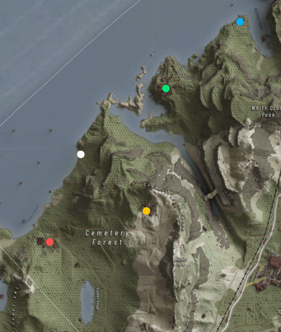 Operation Rubedo tacmap